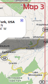 APRS Maps for Rally New York 2008